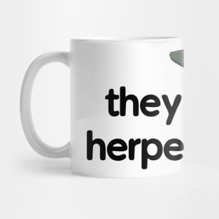 They/Them Herpetologist - Gecko Design Mug